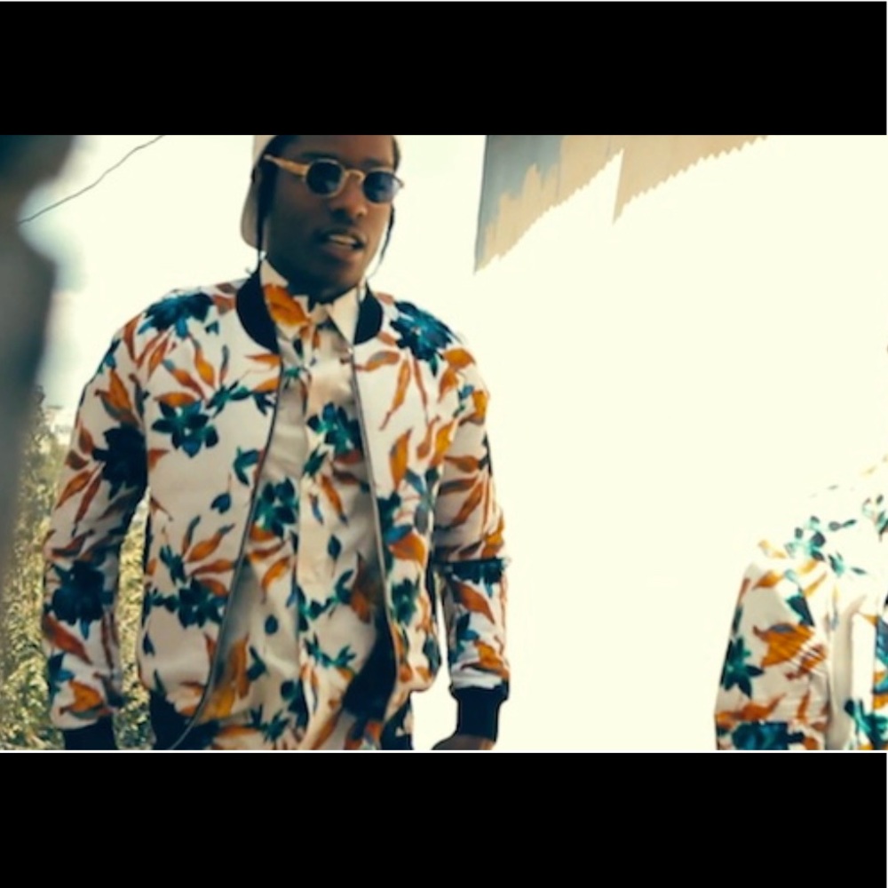 Balenciaga Floral Button Up Shirt